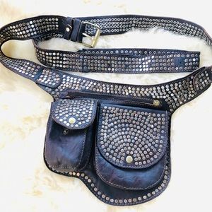 🌼NWOT🌼 leather Utility belt- made in Morocco